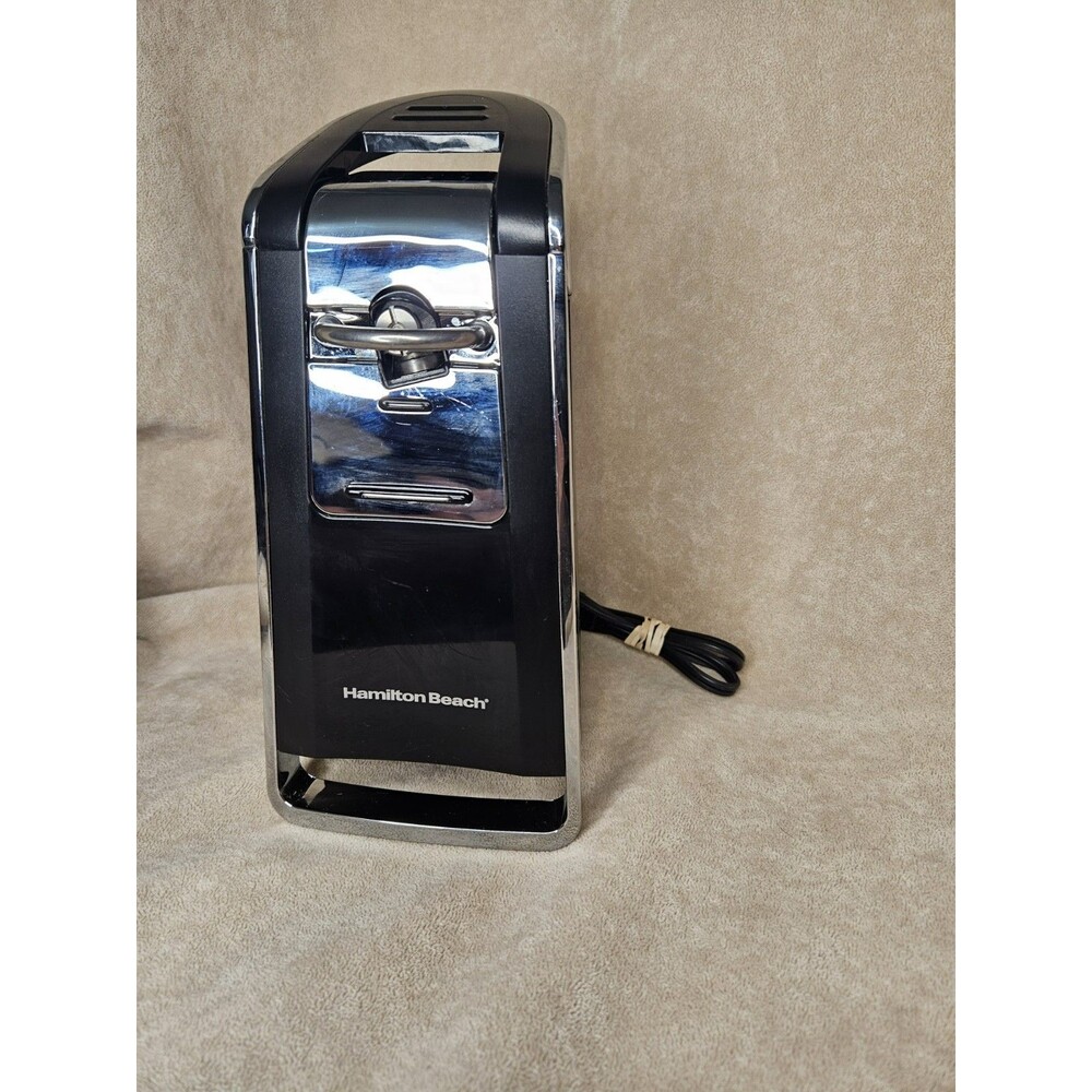 Hamilton Beach 76606Z Smooth Touch Electric Automatic Can Opener Tested, Works